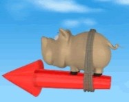 Pig on the rocket farmos jtk mobiltelefon